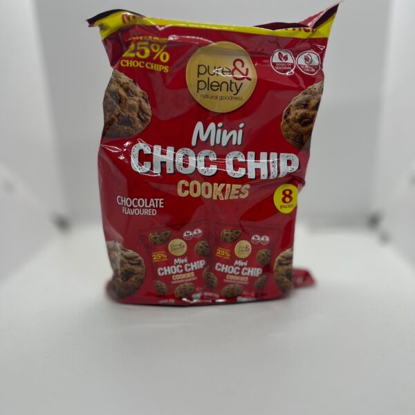 Pure & Plenty Mini Choc Chip Cookies 8 Pack