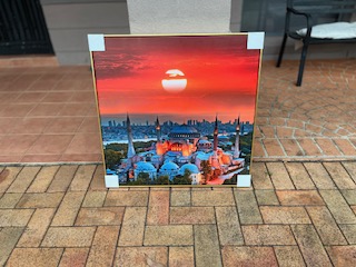 Hagia Ayasophia Sunset – 80×80