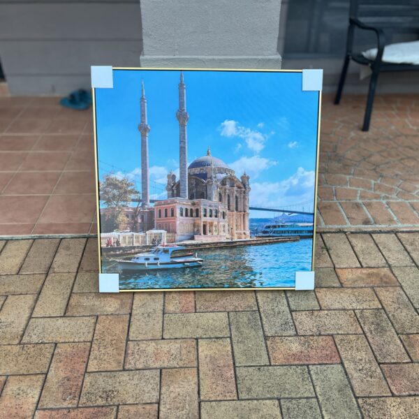 Istanbul Orta Köy Daylight Canvas Print – Premium Wall Art – Ready to Hang – 80x80 cm