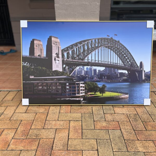 Sydney Harbour Bridge Daylight Canvas Print (140×90 cm):