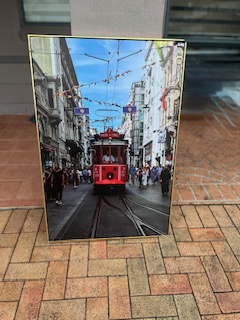 Taksim Tram Street – 80×110